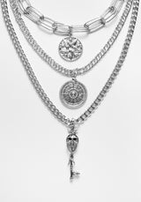 OCCULT MULTICHAIN NECKLACE