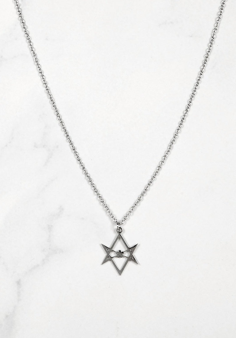 Unicursal Hexagram Necklace